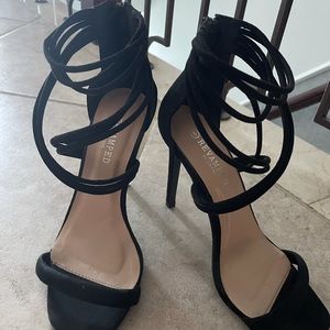 Black classy heels